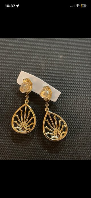 Pendientes de Oro Laminado 14k