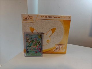 ETB 30 Aniversario Pokémon Sellada + Mew EX Future