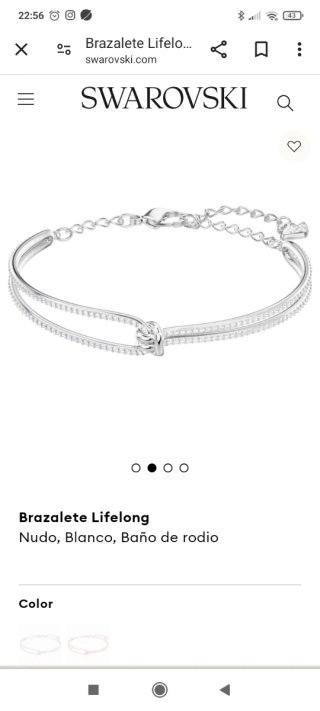 Brazalete Lifelong Swarovski