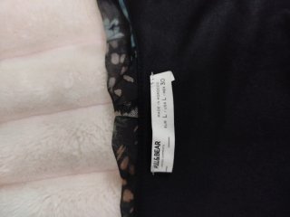 Vestido mujer mariposas manga larga