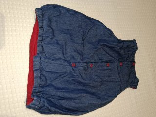 Vestido vaquero Zara 9-12 meses