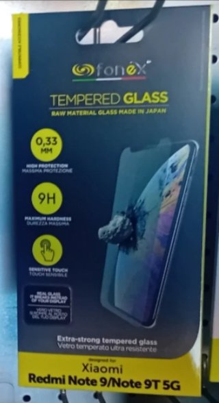 Vetro Temperato Fonex Xiaomi Redmi Note 9/9T 5G