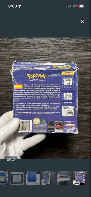 Pokémon Edición Azul (Game Boy)