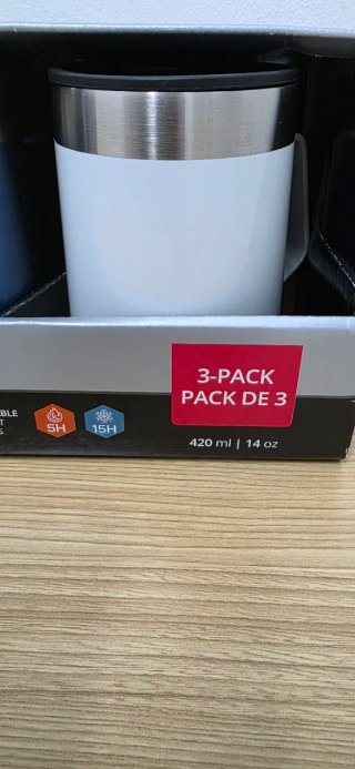 Contigo Tazas Térmicas 3 Pack 420ml