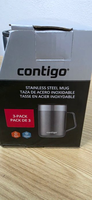 Contigo Tazas Térmicas 3 Pack 420ml