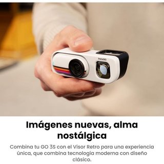 Cámara vlog 4K Insta360 GO 3S Retro 128GB NUEVO