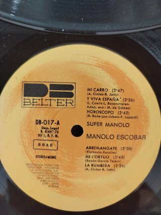 Vinili Decorativi Set di 6 Dischi