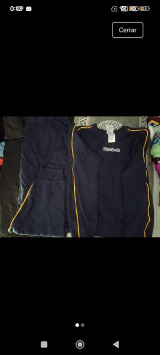 Chándal Reebok Mujer Azul