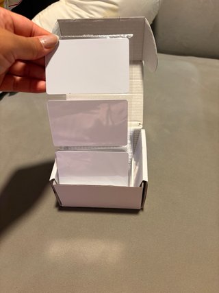 Lote de Tarjetas de Proximidad Blancas