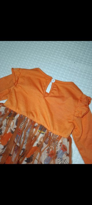 Vestido bebé Halloween 12 meses