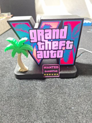 Lampada Grand Theft Auto (GTA) Personalizzabile