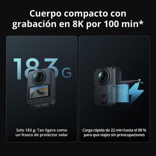 DJI Osmo 360 II, cámara 8K 360 Pack standard NUEVO