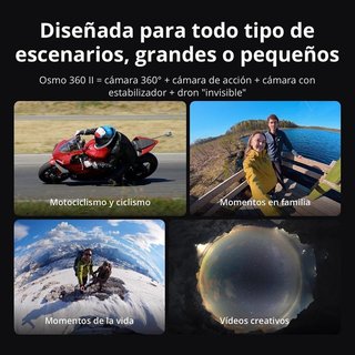 DJI Osmo 360 II, cámara 8K 360 Pack standard NUEVO
