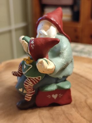 Figura de Gnomos: Abuelo y Nieto