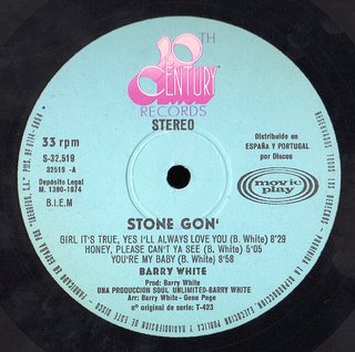 Vinilo LP Barry White - Stone Gon'