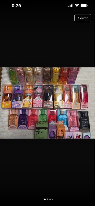 Lote de perfumes variados
