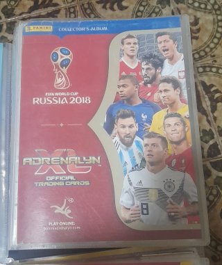 Lote 6 Álbumes Fútbol Panini Adrenalyn 1.491.