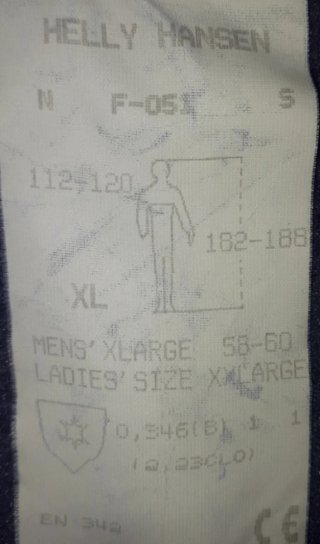 Polar Helly Hansen Talla XXL