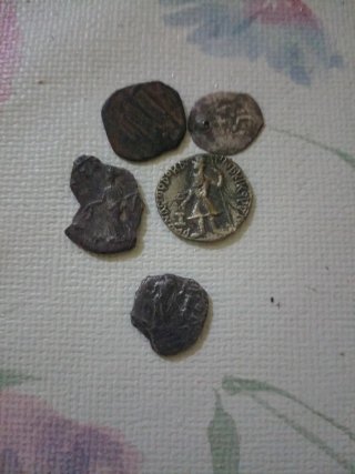 Lote de monedas antiguas