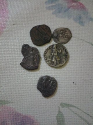 Lote de monedas antiguas