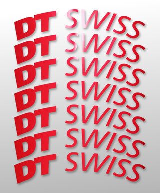 Set pegatinas de perfil rueda bicicleta dt swiss