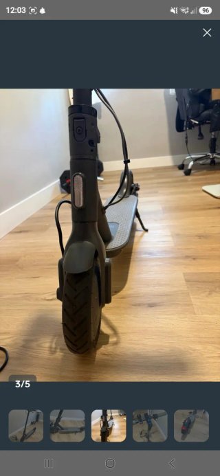 Patinete Eléctrico Negro