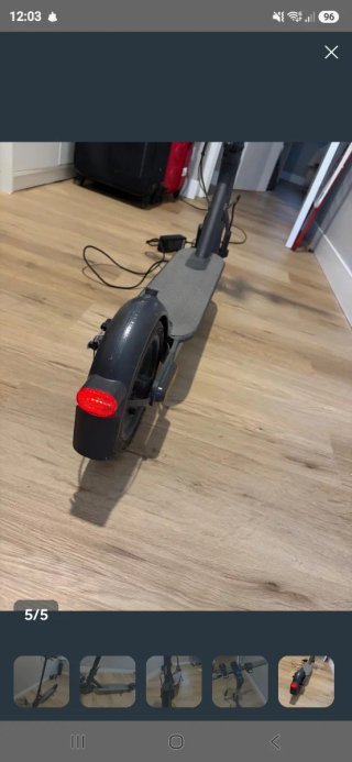 Patinete Eléctrico Negro