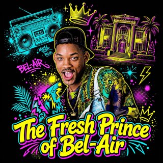 Camiseta The Fresh Prince of BelAir consulta talla