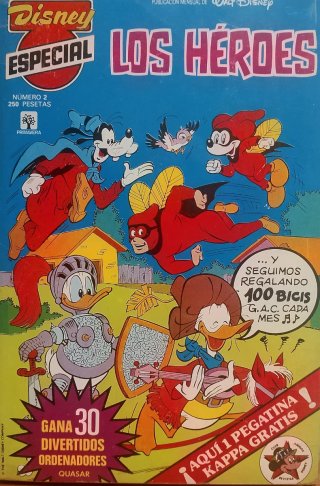 LOTE 4 TOMOS DISNEY ESPECIAL.LOS ESTUDIANTES.