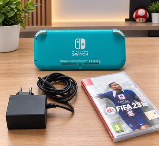 Nintendo Switch Lite Turquesa + FIFA 23