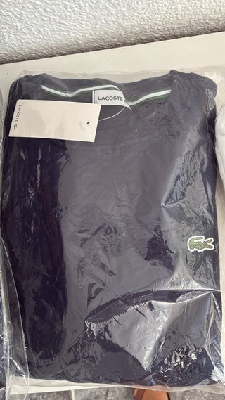 Sudadera Lacoste Azul tengo S-M-L