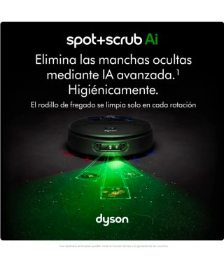 Robot Aspirador y Fregona Dyson Spot+Scrub AI