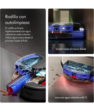 Robot Aspirador y Fregona Dyson Spot+Scrub AI