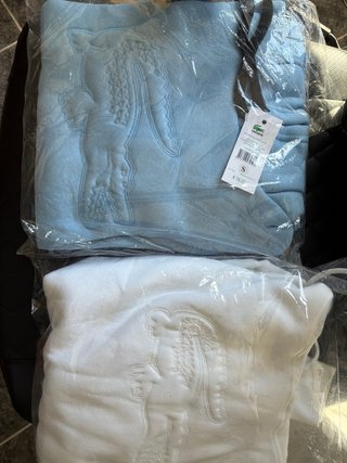 Sudadera azul Con capucha
