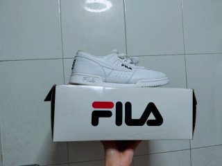 Botines Fila Blancos