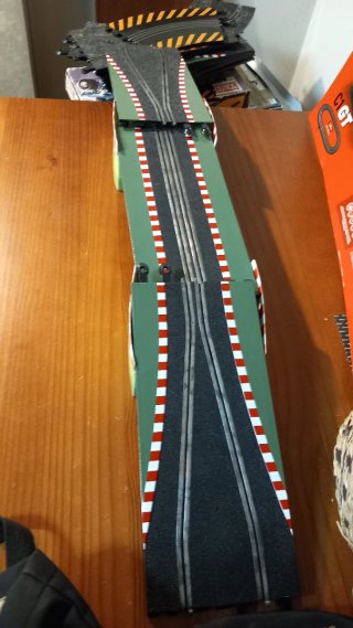 Scalextric Puente Chicane Completo