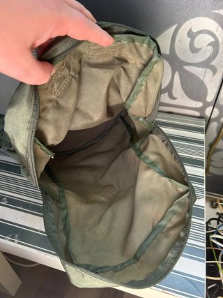 Mochila de acampada