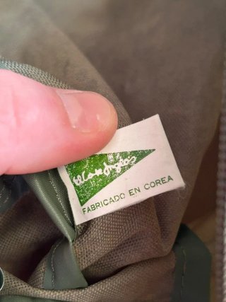 Mochila de acampada