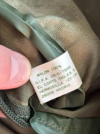 Mochila de acampada