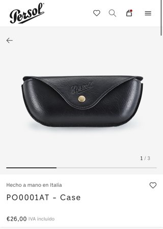 Gafas Persol Loris Negras + Estuche y Limpiador
