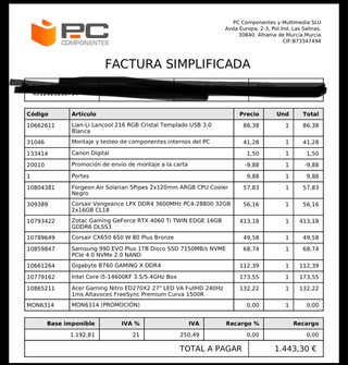 PC Gaming en perfectas condiciones