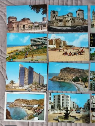 ANDALUCÍA. Lote 34 postales antiguas, nuevas.
