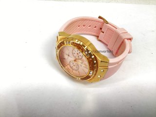 reloj pulsera señora guess limelight w1053l3