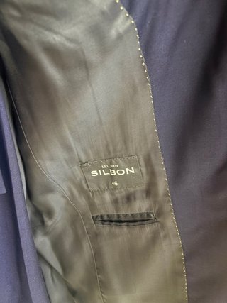 Traje Silbon Azul un solo uso