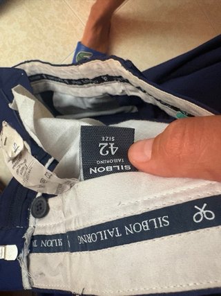 Traje Silbon Azul un solo uso