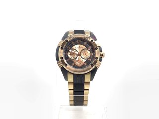 reloj pulsera caballero lanscotte reloj cronógrafo caballero rose gold stainless steel