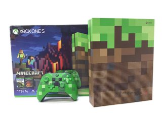 microsoft xbox one s 1tb minecraft limited edition