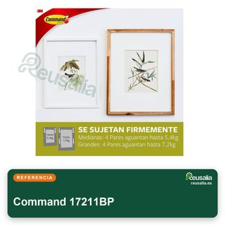 Command tiras adhesivas colgar cuadros sin [ZC2J]