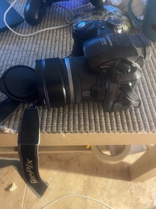 Cámara Fujifilm FinePix Negra para reparar