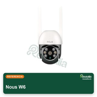 Nous W6 cámara vigilancia exterior WiFi 3MP